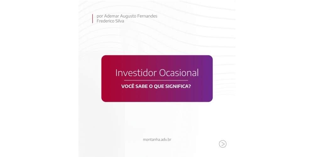 INVESTIDOR OCASIONAL