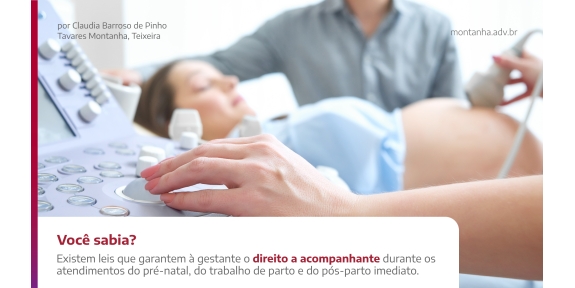GESTANTE – DIREITO A ACOMPANHANTE